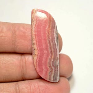 Rhodochrosite Cabochon...Cushion Cabochon...39x14x5 mm...34 Cts...A#N789