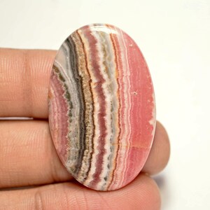 Rhodochrosite Cabochon...Oval Cabochon...38x24x5 mm...52 Cts...A#N759
