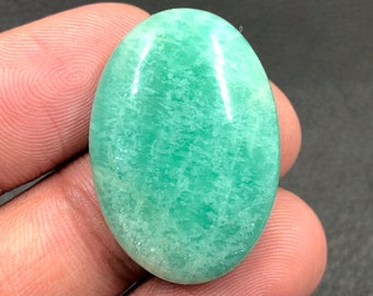 Amazonite Cabochon...Oval Cabochon...31x21x7 mm...35 Cts...A#M6701