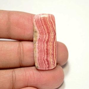 Rhodochrosite Cabochon...Cushion Cabochon...31x13x5 mm...30 Cts...A#N787