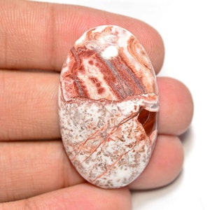 Rosarita Crazylace Achat Cabochon...Ovaler Achat...37x23x7mm...48Cts...#F9407