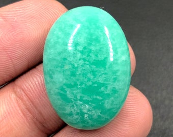 Amazonite Cabochon...Oval Cabochon...27x19x9 mm...38 Cts...A#M6707