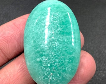 Amazonite Cabochon...Oval Cabochon...40x26x7 mm...57 Cts...A#M6693