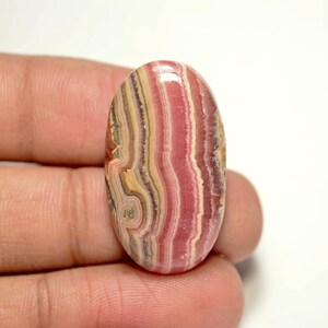 Rhodochrosite Cabochon...Oval Cabochon...30x17x7 mm...42 Cts...A#N764