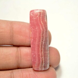 Rhodochrosite Cabochon...Cushion Cabochon...38x11x6 mm...39 Cts...A#N785