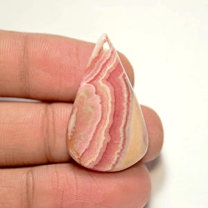 Rhodochrosite Cabochon...Pear Cabochon...32x19x6 mm...45 Cts...A#N776
