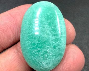 Amazonite Cabochon...Oval Cabochon...31x21x6 mm...34 Cts...A#M6700