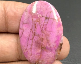 Cabochon Cobalto Calcite... Cabochon ovale... 34x22x4 mm... 24 Cts... A#L5728