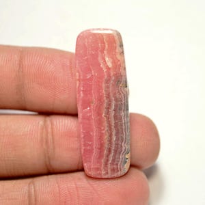 Rhodochrosite Cabochon...Cushion Cabochon...35x12x4 mm...24 Cts...A#N786