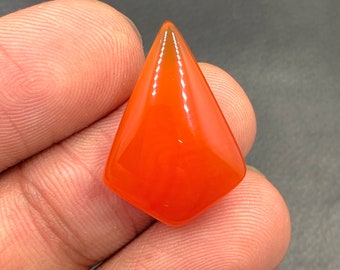 Carnelian Cabochon...Freeform Cabochon...23x16x6 mm...12 Cts...A#M5791