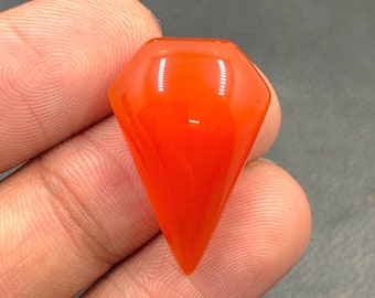 Carnelian Cabochon...Freeform Cabochon...26x18x7 mm...21 Cts...A#M5790