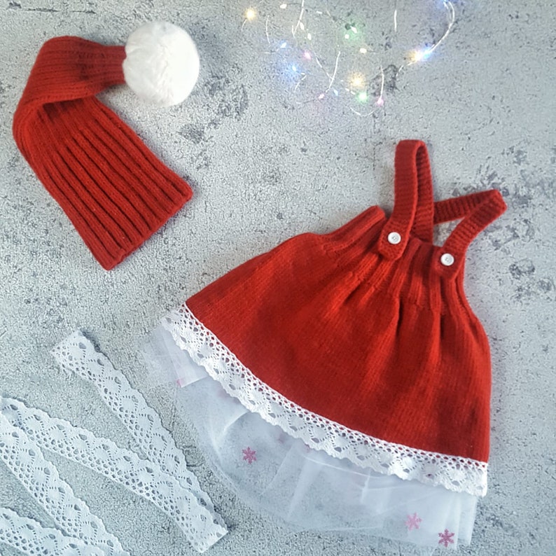 photography props Baby christmas outfit baby santa hat toddler clothes 18-24 months