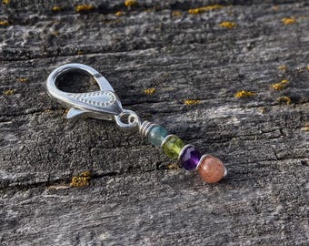 Dog charm, pet collar charm, healing crystal charm, dog crystal charm, dog crystals, pet accessories, gemstone charm, dog jewelry, healing