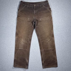 Carhartt Double Knee Pants 34x32 - Etsy