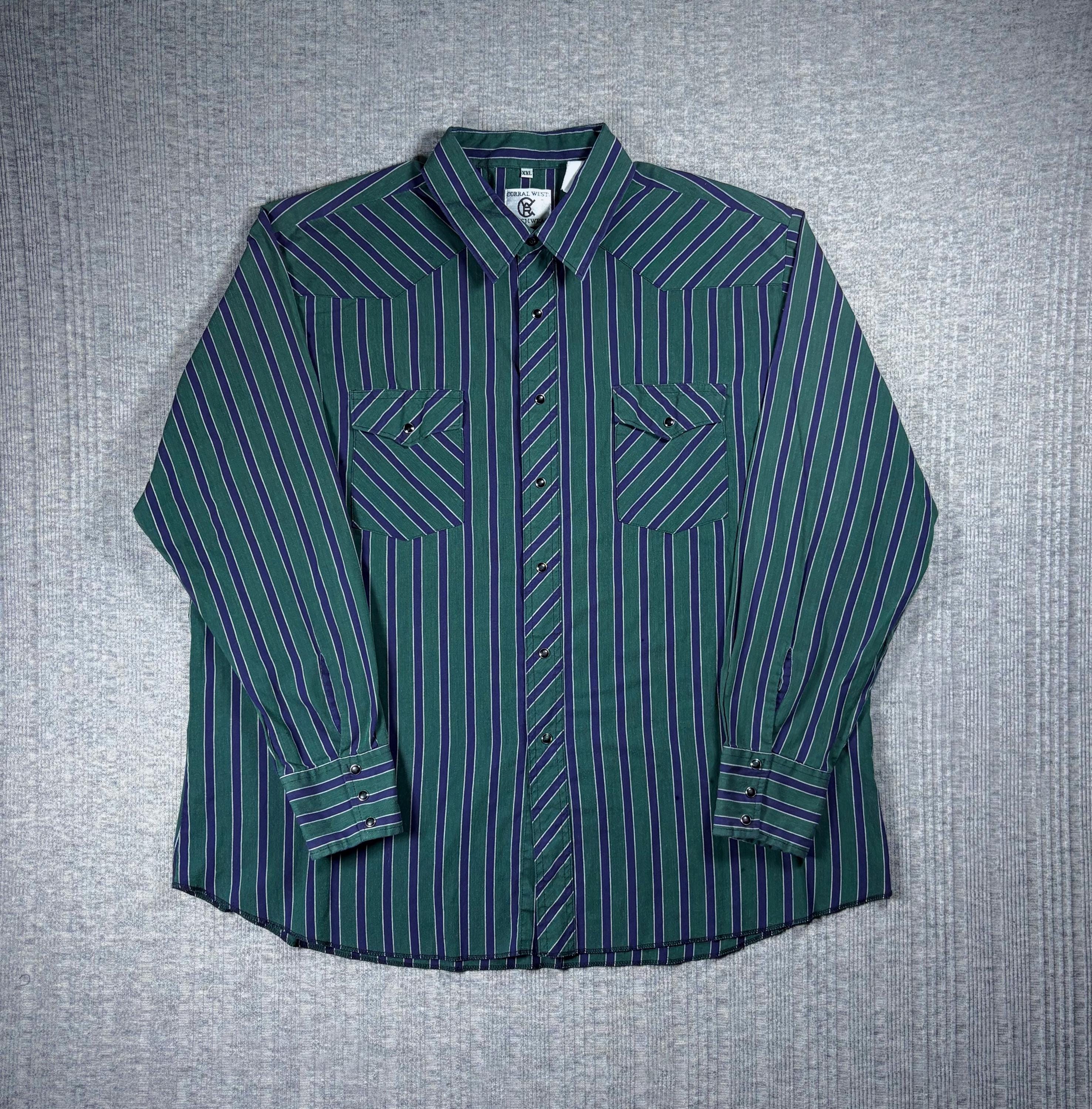 Chemise brushpopper wrangler vintage pour homme