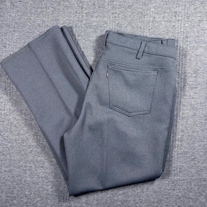 Vintage Levis Herren Hose 40x30 Grau Sta Perst 517 Bootcut Freizeithose Made in USA