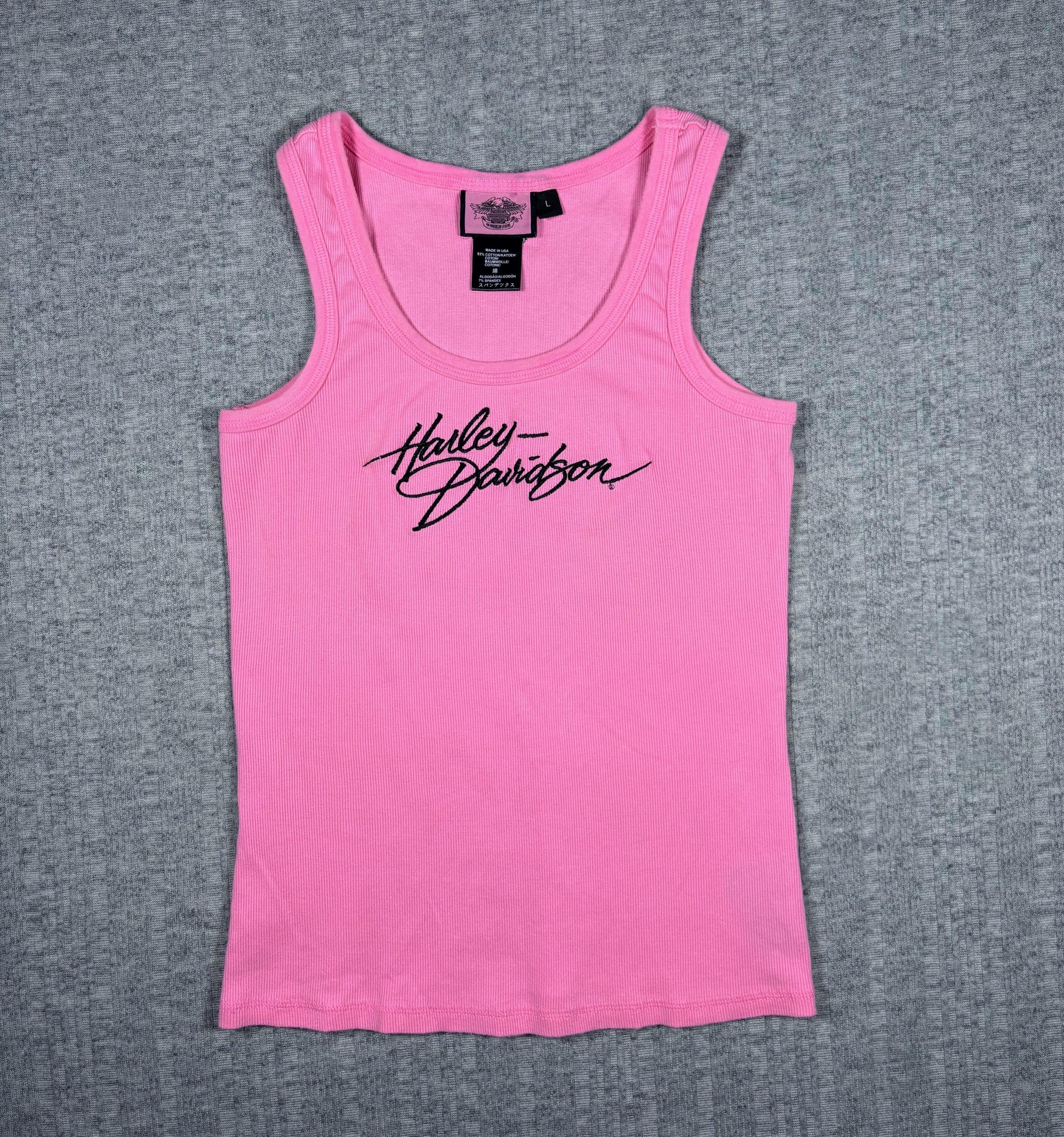 ヴィンテージ ハーレーダビッドソン タンクトップ Y2K アメリカ