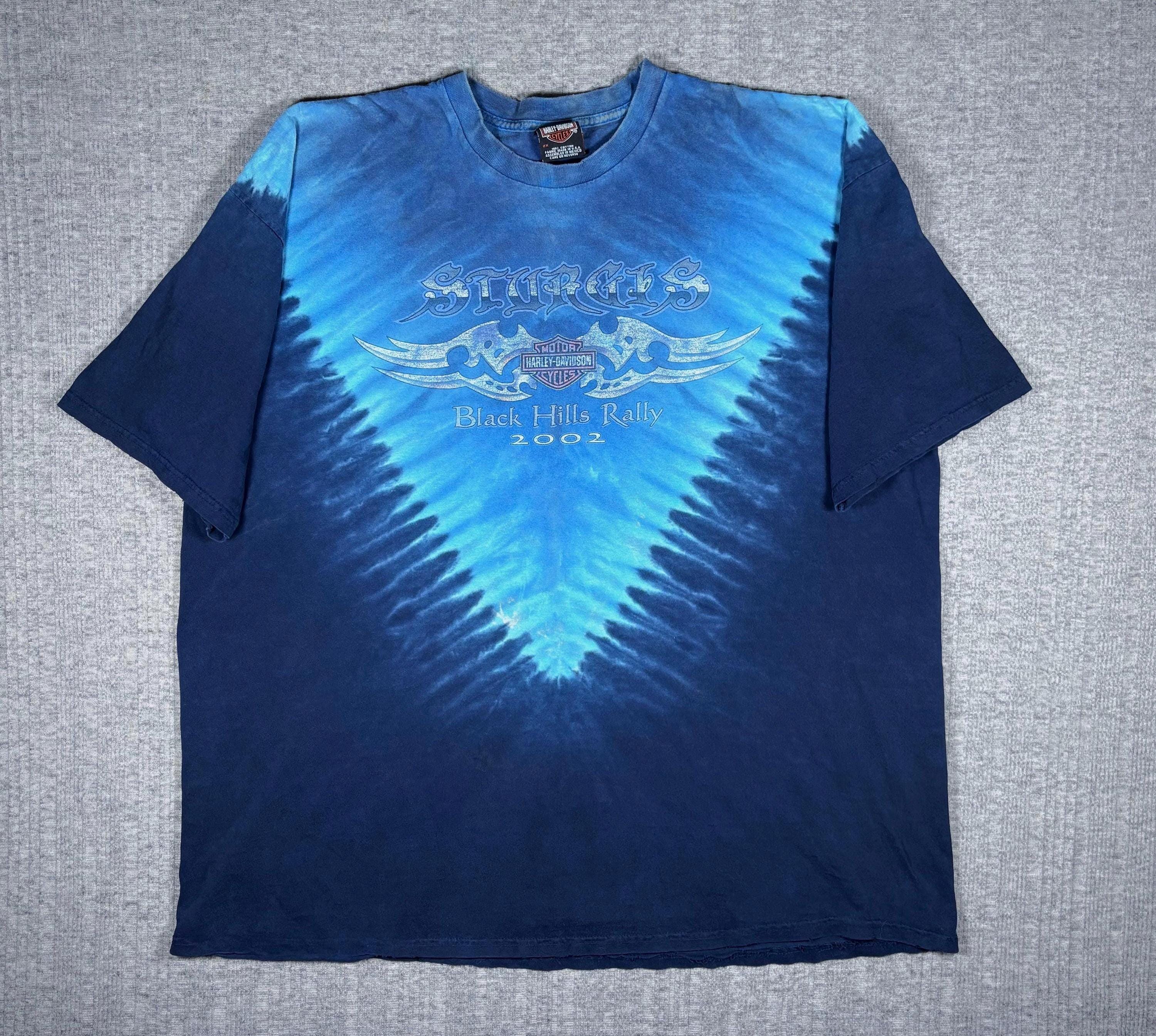 Tie Dye Vintage Harley Davidson Shirt - Etsy