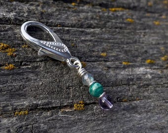 Dog charm, pet collar charm, healing crystal charm, dog crystal charm, dog crystals, pet accessories, gemstone charm, dog jewelry, healing