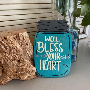 Custom Wooden Mason Jar Home Décor