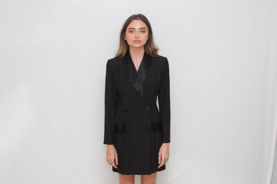 Suited romper dress