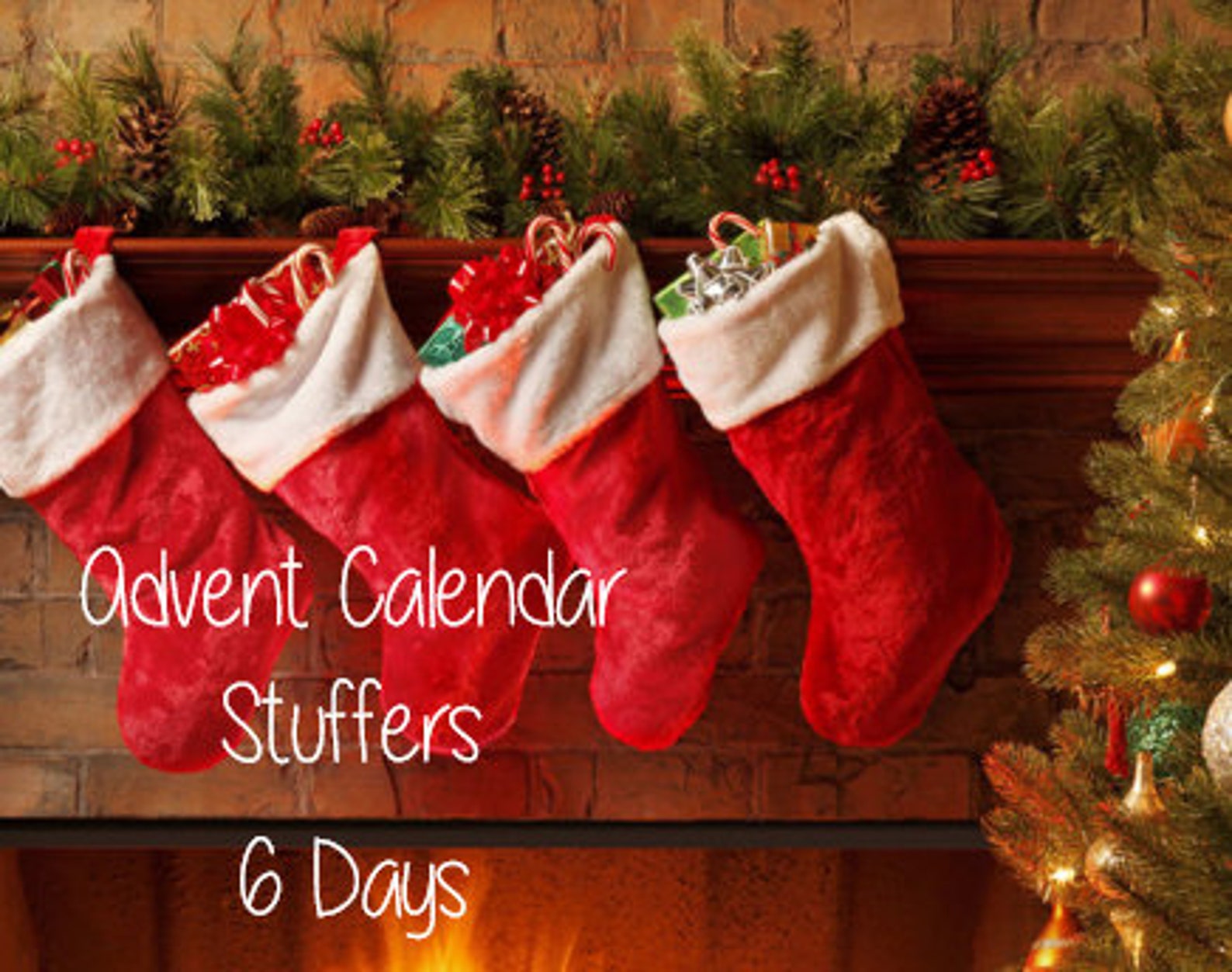 6 Day Mystery Advent Calendar Stuffing Fillings Christmas Etsy