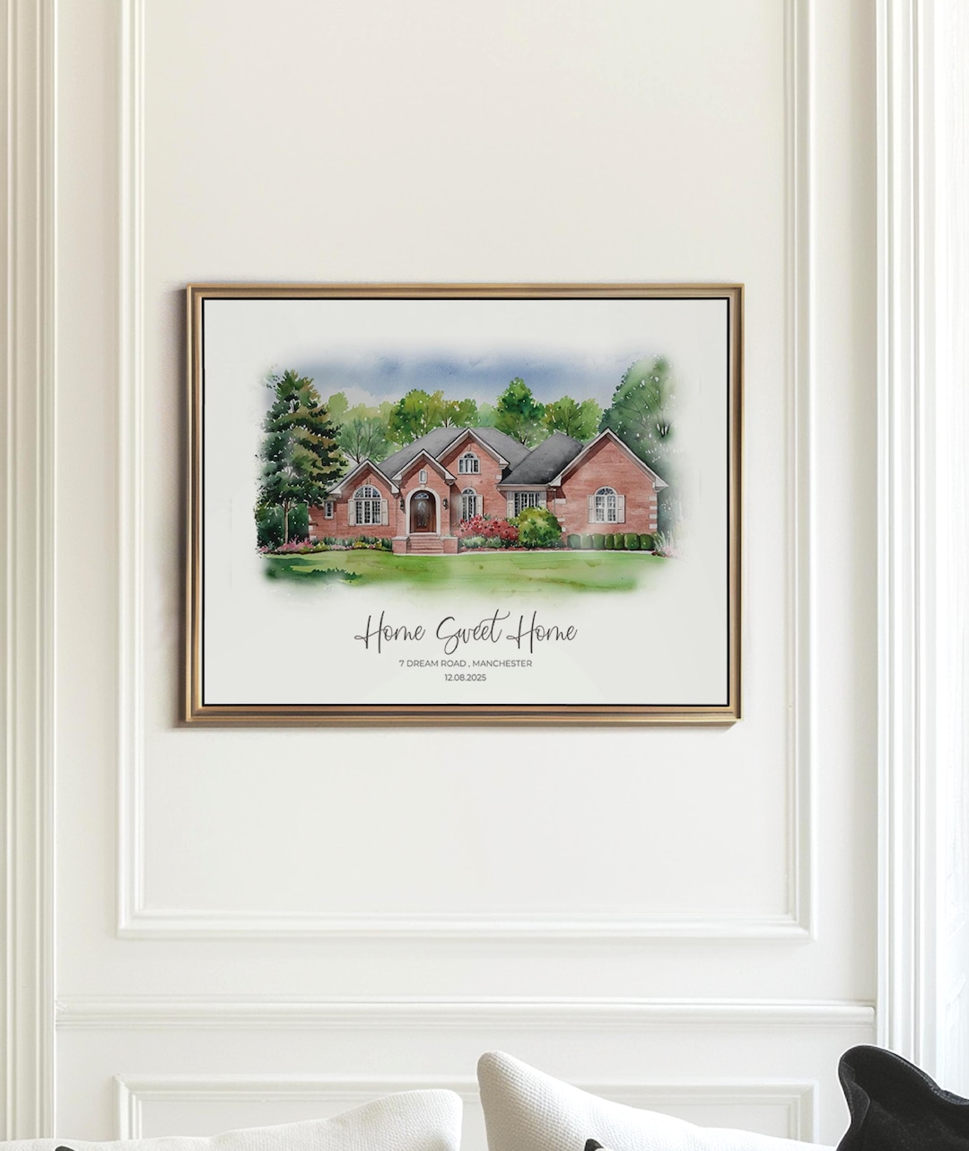 House Painting, New Home Gift, Housewarming Gift, Realtor Closing Gift ...