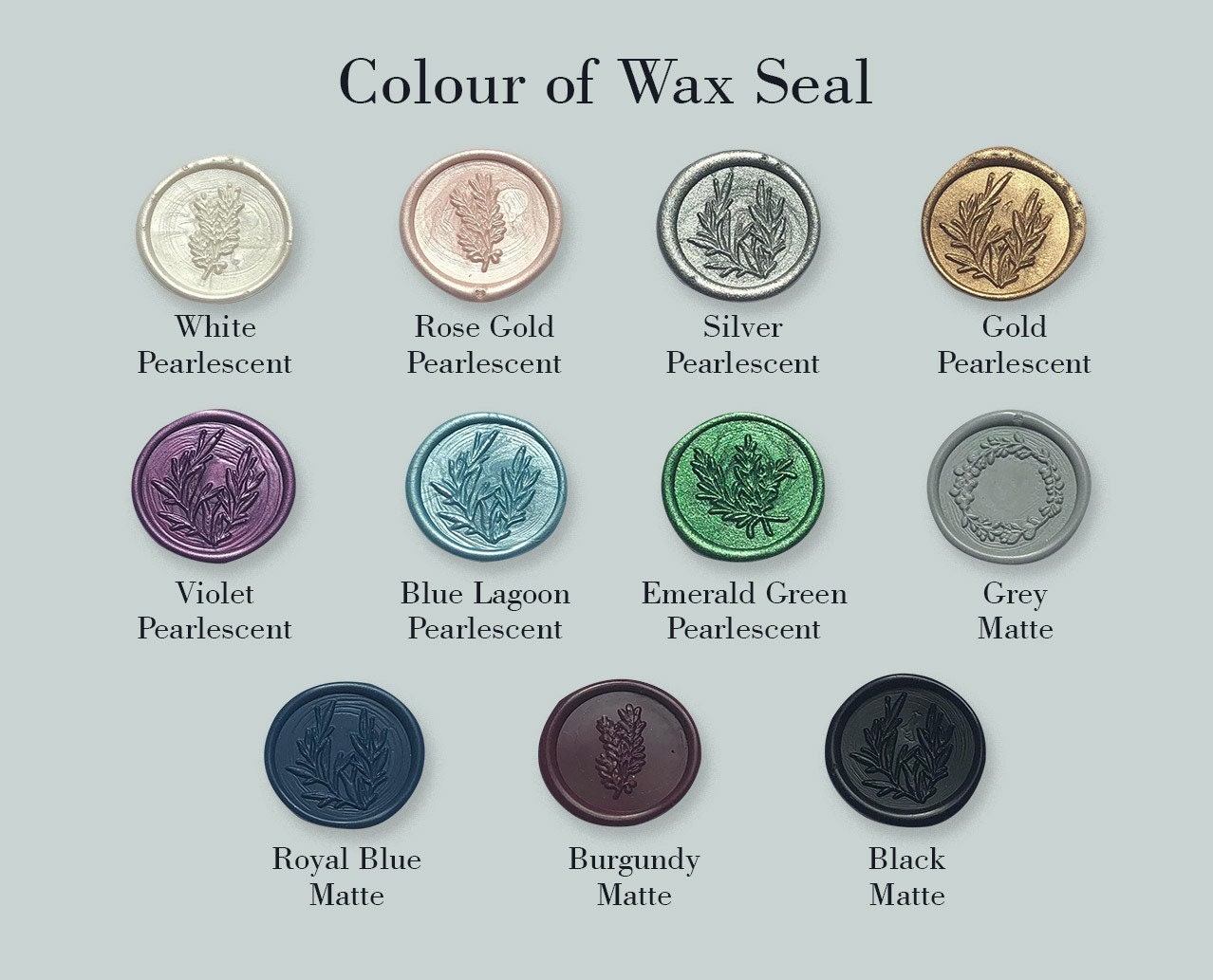 Wax Seal // Pax – Salt & Gold Collection
