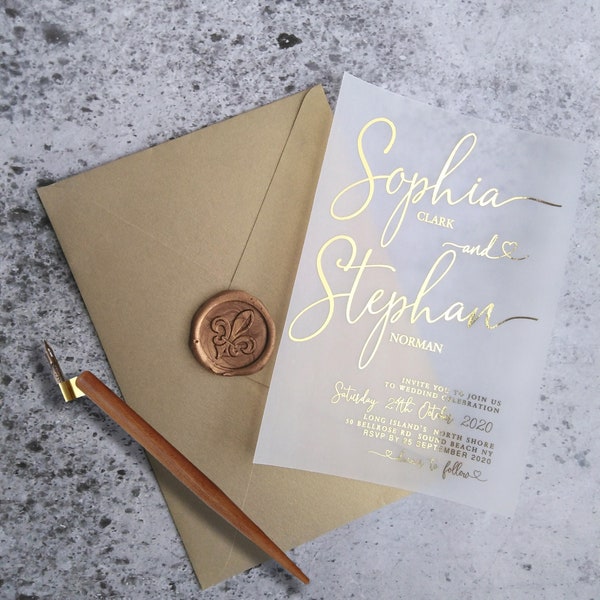 Printable Wedding Invitation - Etsy UK