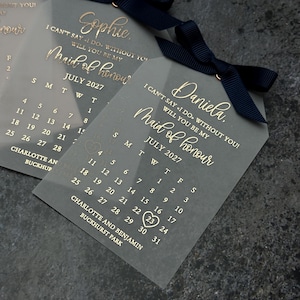 vellum tag with ribbon