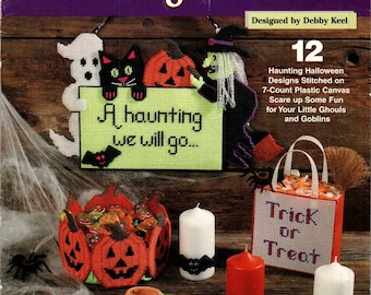A Haunting We Will Go Plastic Canvas Pattern Book PDF