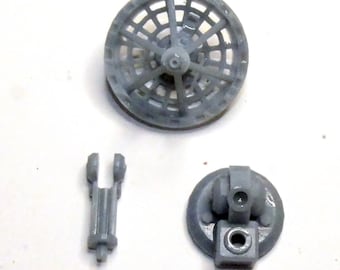 Satellite Dish - Large Mesh Dish - resin bits for use with Warhammer, 40K, Imperial Guard, D&D, RPGs - Last Stand Industrial IND058