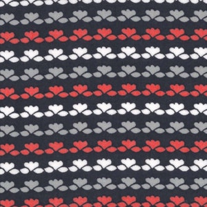Linear Floral Stripes 100% cotton fabric in Fat Quarters and By-The-Yard for  quilts, sewing projects, crafts Summer Fun revised