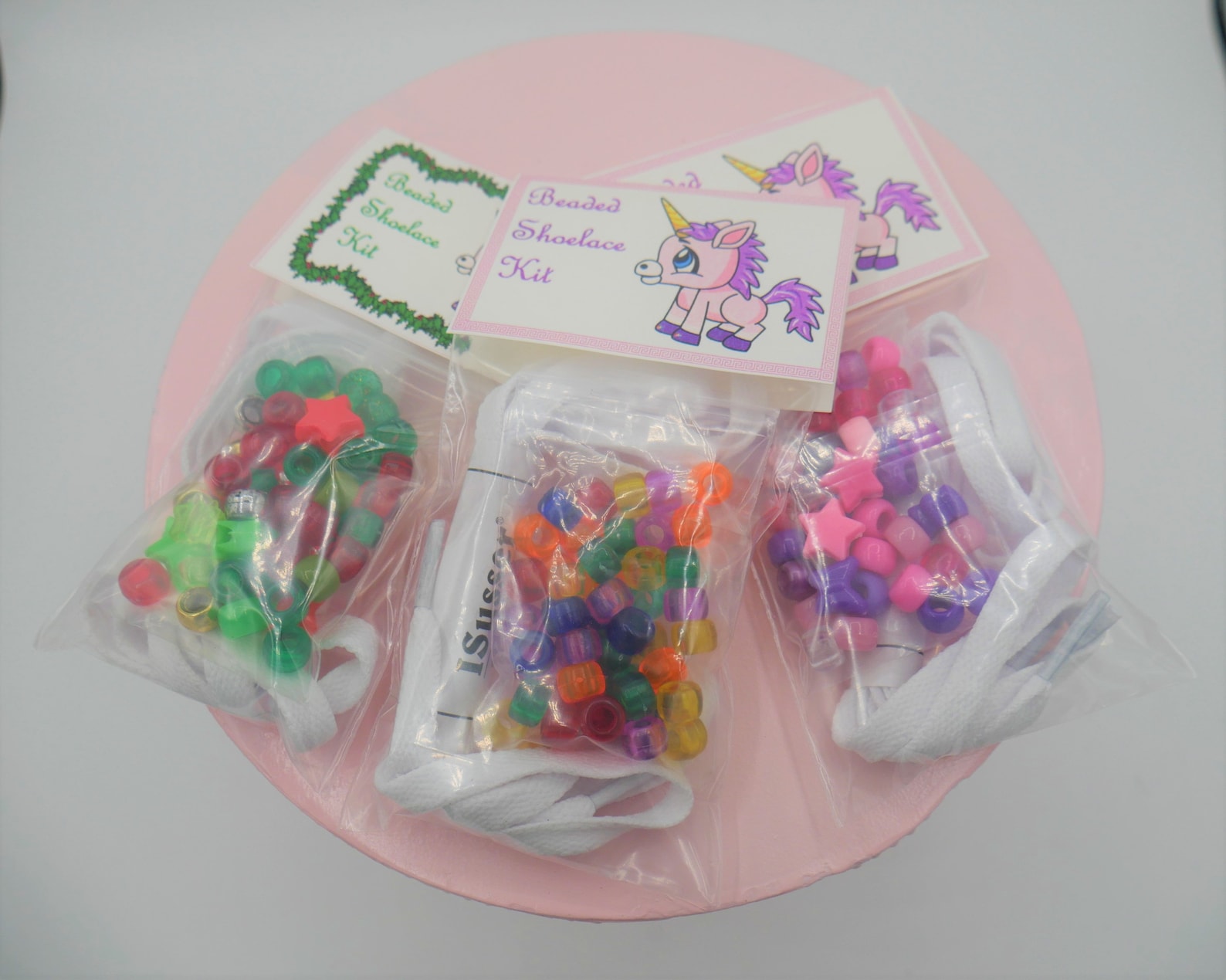 Sports Beaded Shoelace Kids Craft Kit Five Minute Crafts Etsy