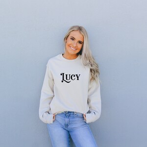 gildan sand sweatshirt