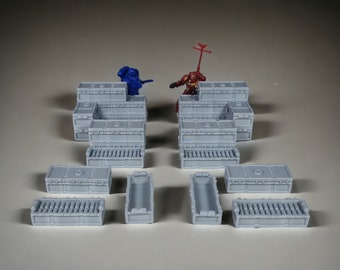 Ammo Crates/x5/x10-ideal for 28mm/32mm wargaming terrain