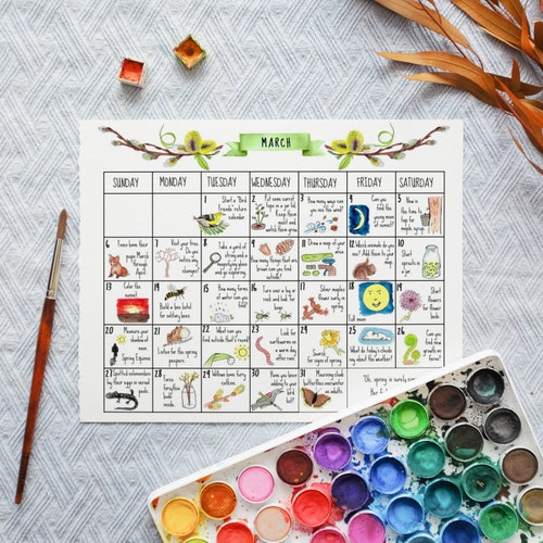 Calendrier 2023 Wonders Abstract Scandi Art Perpetual Calendar Planner Birthday | Etsy Australia