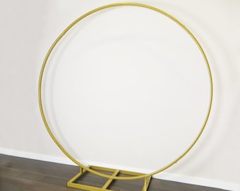 Сircle strong and sturdy metal wedding arch Wedding Round arch Ceremony Wedding Arch decor Outdoor Wedding Arch Wedding backdrop Moon arch