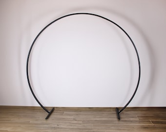 NEW  passable metal arch Metal Round Wedding Arch flowers Outdoor Wedding Arch Wedding Décor Floral Arch Ceremony Arch black arch