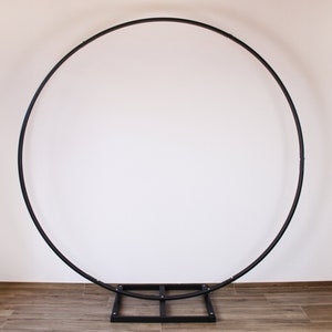 Strong and stale round Wedding arch Wedding Round arch Ceremony Wedding Arch decor metal arch Outdoor Wedding Arch Black wedding arch
