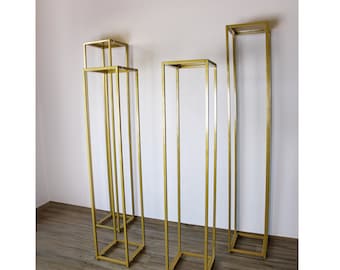 Wedding Metal Pedestal Pilar, Event Cake Stand,   Wedding Prop Decor