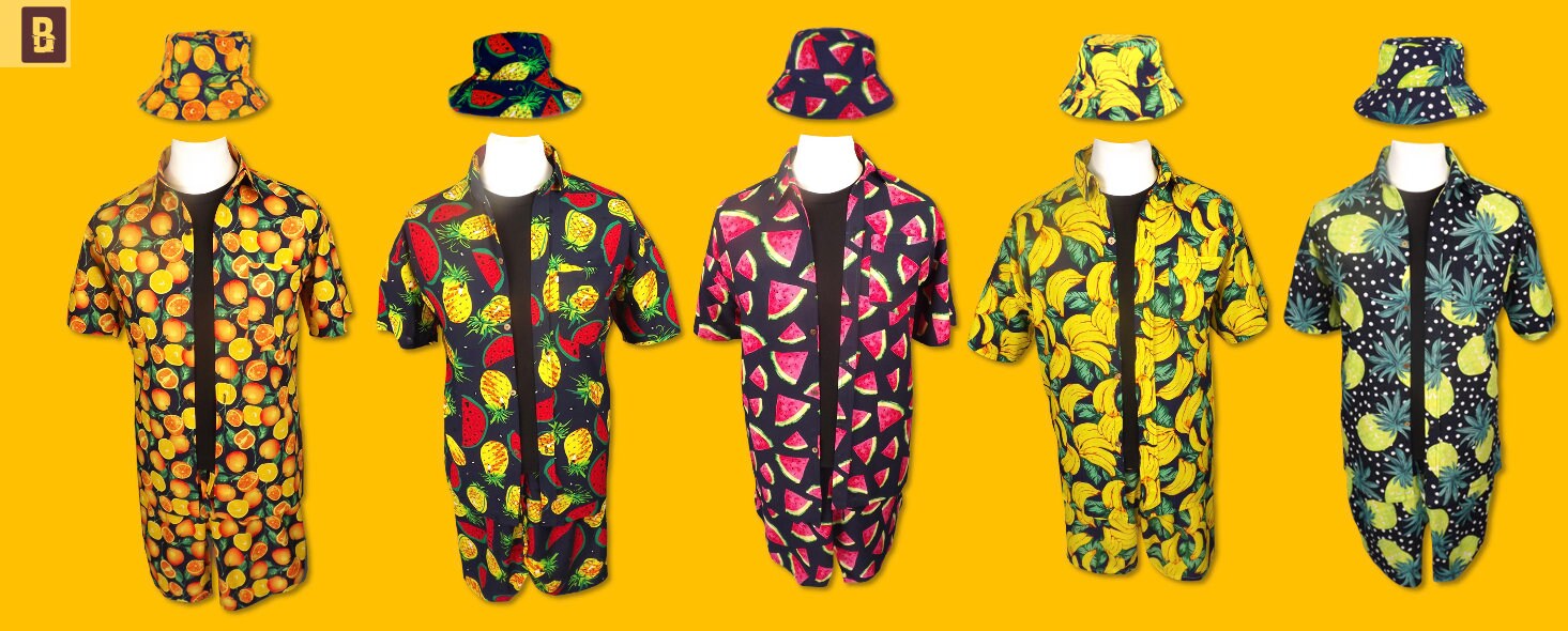 Fairtrade Heren Rave Festival Outfit 