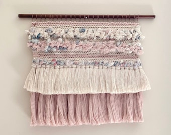 Large Woven Wall Hanging | Textured Wall Hanging | Woven Tapestry | Weaving | Large Wall Art | Fiber Art