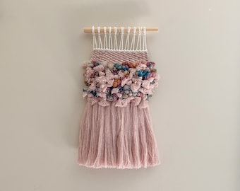 Woven Wall Hanging | Textured Wall Hanging | Woven Tapestry | Weaving | Wall Art | Fiber Art