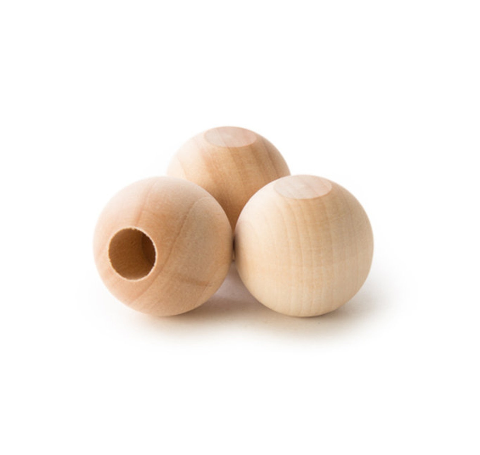 1 Round Dowel Wood End Caps 3/8 Hole Craft Etsy UK