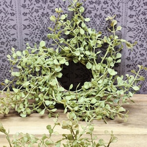 2 Baby&#39;s Grass Candle Rings / 9&quot; with 2&quot; Inner Ring / Home Decor / Floral Supplies