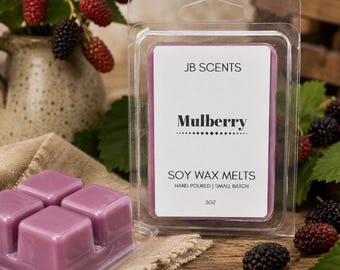 Mulberry Soy Wax Melts | Strong Scent | Handmade Soy Tarts