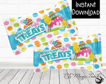 Confezione regalo di Pasqua: Marshmallow Krispies (PDF, JPEG)