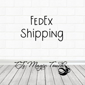 FedEx Shipping Add On ONLY for Homecoming Mums
