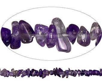 20 x Amethyst | Splitter | glänzend | 2-10mm